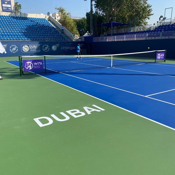 2/20/2022 tarihinde Olivier J.ziyaretçi tarafından Dubai Duty Free Dubai Tennis Championships'de çekilen fotoğraf