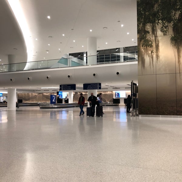 Photo taken at Louis Armstrong New Orleans International Airport (MSY) by AKB on 11/7/2019
