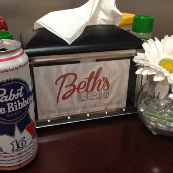 Photo taken at Beth&#39;s Burger Bar by Beth W. on 8/5/2013