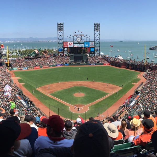 Photo taken at Oracle Park by meL on 5/3/2015
