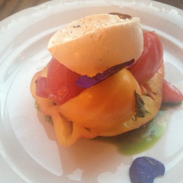 Had the burrata tomato salad & gnocchi. Both were amazing!! Also, def save room for dessert :)