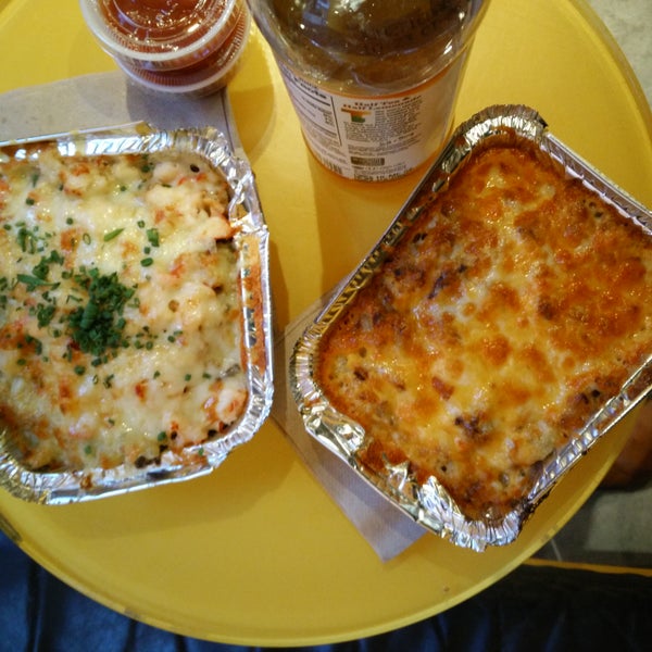 Try the lobster Mac and the cheeseburger Mac. Ask for ketchup on the side if you need it.