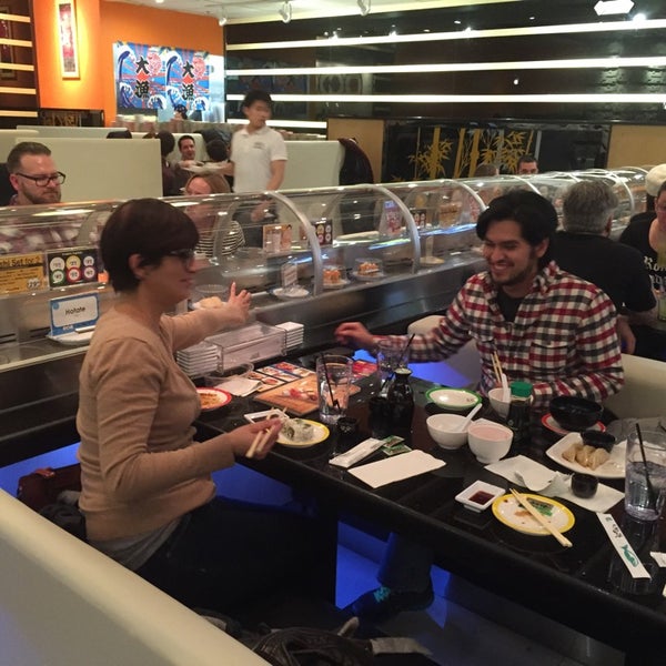 Photo taken at Sushi + Rotary Sushi Bar by Phillip R. on 12/28/2014