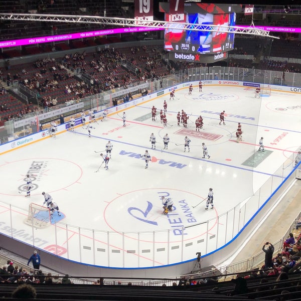 Photo taken at Arena Riga by Jānis B. on 4/11/2024
