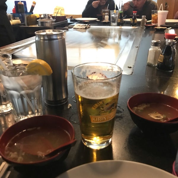 Photo taken at Kabuto Japanese Steakhouse and Sushi Bar by Nick S. on 1/20/2019