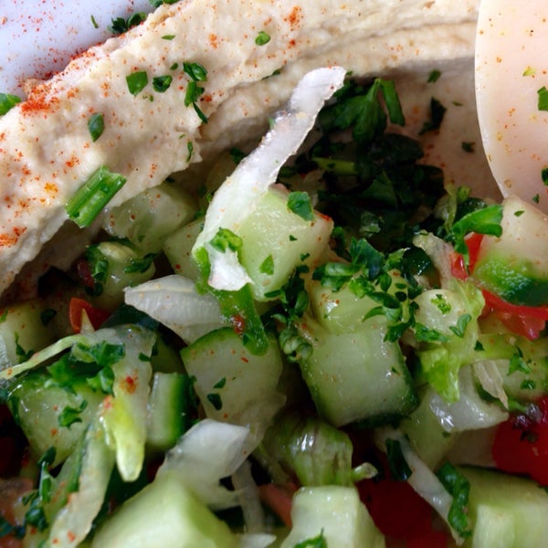 Best hummus and salads in town