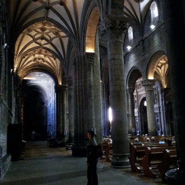 Photo taken at Catedral De Jaca by Luis M. on 3/24/2013