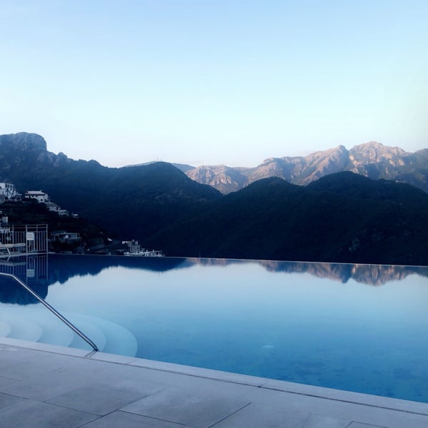 Photo taken at Belmond Hotel Caruso by M.A on 8/8/2019