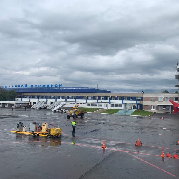 Photo taken at Murmansk International Airport (MMK) by Александр В. on 7/18/2021
