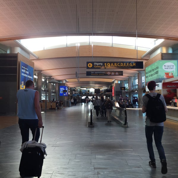 Photo taken at Oslo Airport (OSL) by Ingvild M. on 4/21/2015
