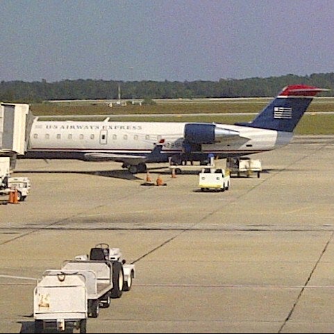 Photo taken at Mobile Regional Airport by Mike on 9/22/2012