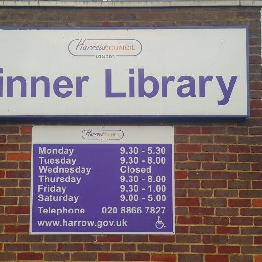 Pinner library Harrow 1 tip from 44 visitors
