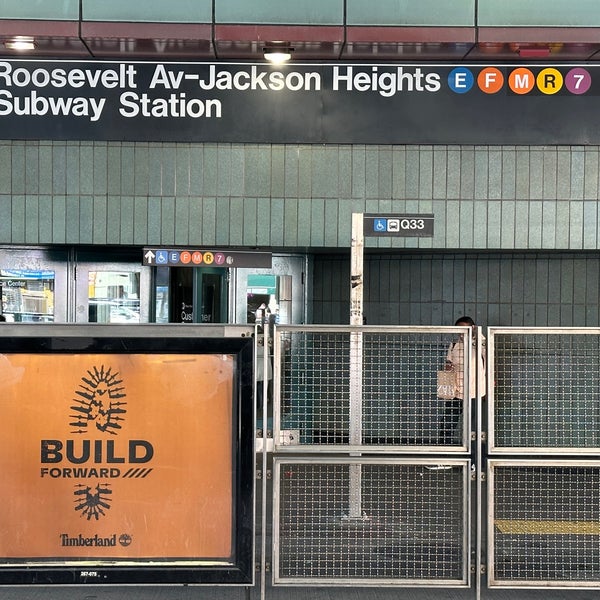 Photos at MTA Subway 74th St/Roosevelt Ave/Jackson Hts (7/E/F/M/R
