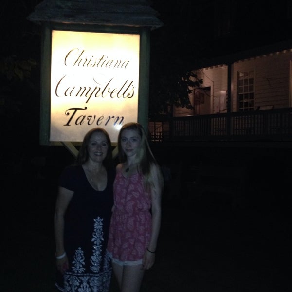 Photo taken at Christiana Campbell&#39;s Tavern by Bruce B. on 8/22/2014