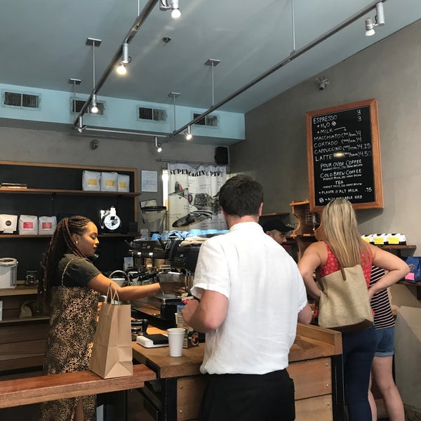 Photo taken at Spitfire Coffee by MGM on 10/5/2019