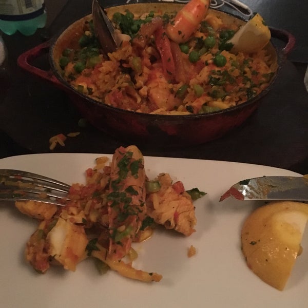 Paella is to die for. Awesome and fresh. Authentic Spanish restaurant.