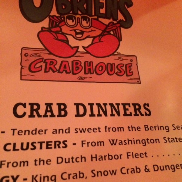 Foto scattata a O&#39;Brien&#39;s Crabhouse da EJ P. il 2/22/2014