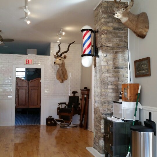 Photo taken at Stag Barbershop by DonnaSavage on 10/25/2014