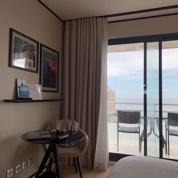 Photo taken at Riviera Marriott Hotel La Porte de Monaco by Nora E. on 3/9/2019