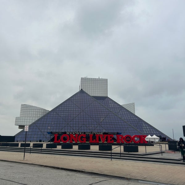 Photo taken at Rock &amp; Roll Hall of Fame by Ally A. on 1/3/2024
