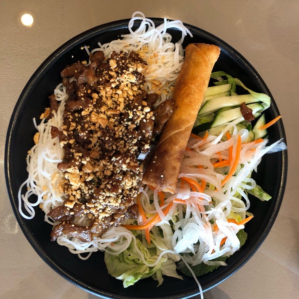 Vermicelli bowls are amazing and the lunch special is awesome.