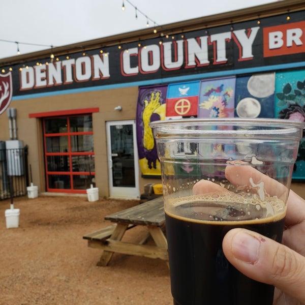 Photo taken at Denton County Brewing Co by Joseph E. on 10/23/2020