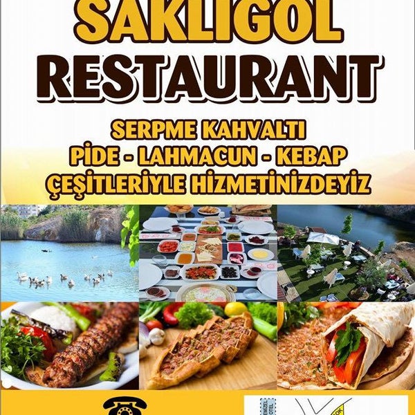Das Foto wurde bei Saklıgöl Restaurant &amp; Cafe von Saklıgöl Restaurant &amp; Cafe am 8/7/2016 aufgenommen