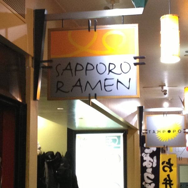 Photo taken at Sapporo Ramen by Angel Y. on 1/6/2013