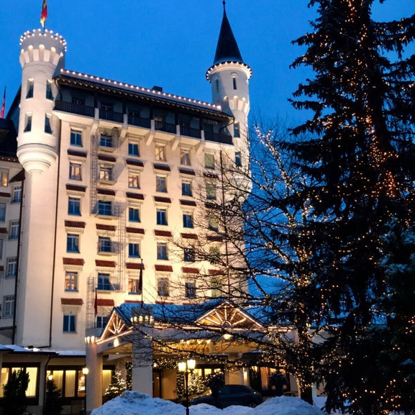 Снимок сделан в Gstaad Palace Hotel пользователем Aseel S. 3/1/2019