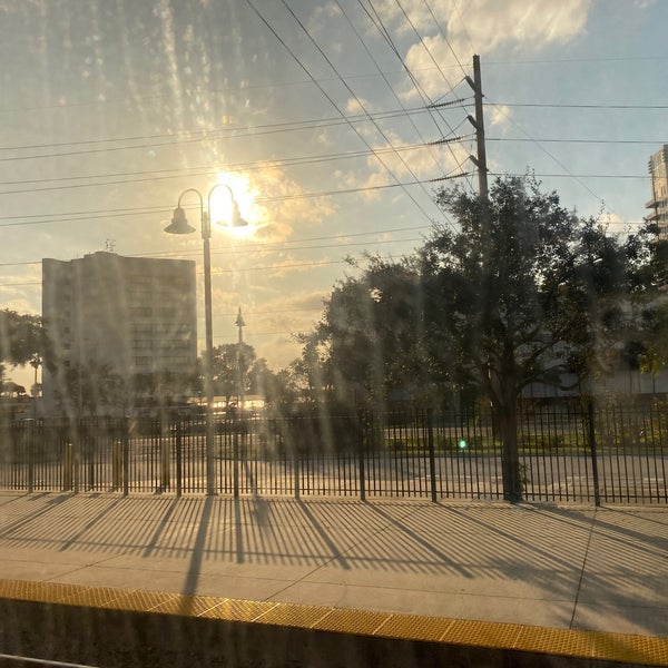 West Palm Beach Amtrak Rail Station in Downtown West Palm Beach