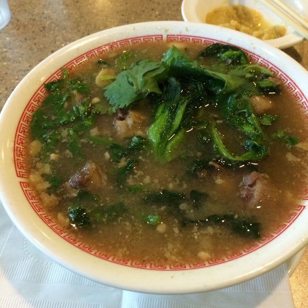 Pork Saimin is always a favorite.  The Burrito Chili is also another tasty menu item.  Try their oxtail soup as well.