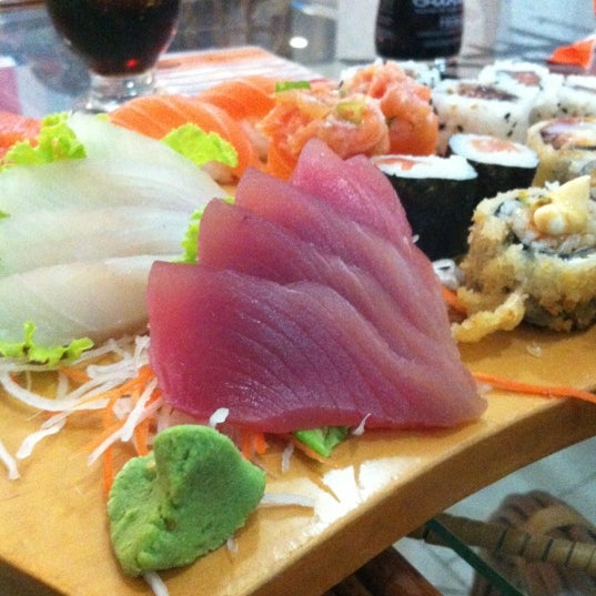 Photo taken at Kyuden Sushi by Peterson S. on 10/20/2012