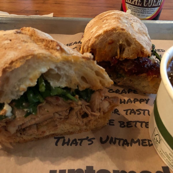 Photo taken at Untamed Sandwiches by Mitchell L. on 12/9/2017