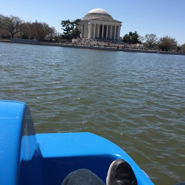 Photo taken at Tidal Basin Paddle Boats by Mitchell L. on 4/6/2015