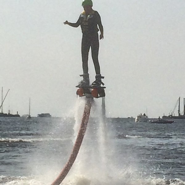 Photo taken at Flyboard by Ekaterina T. on 8/2/2014