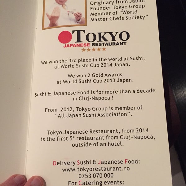 Foto scattata a Tokyo Japanese Restaurant da Sebastian B. il 1/1/2015