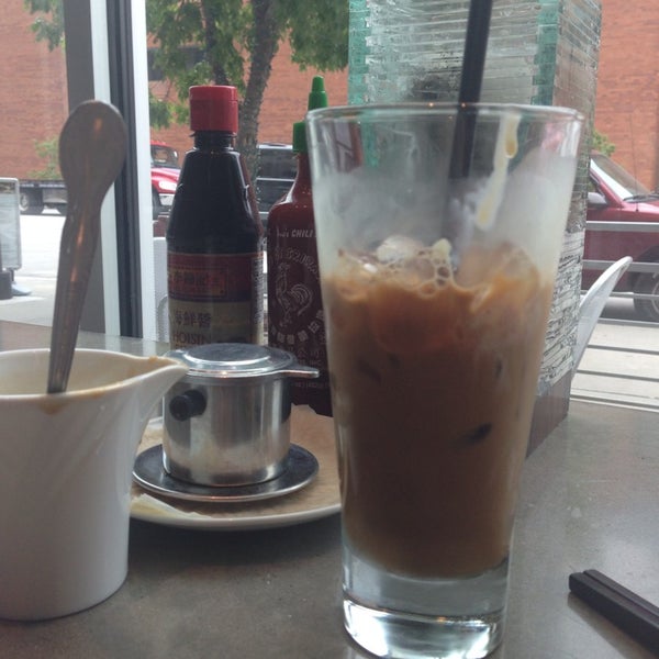 Get the iced coffee with condensed milk. It's the best I have had in a long long time.