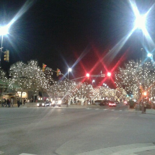 Photo taken at Old Town Square by Daniele N. on 12/8/2012