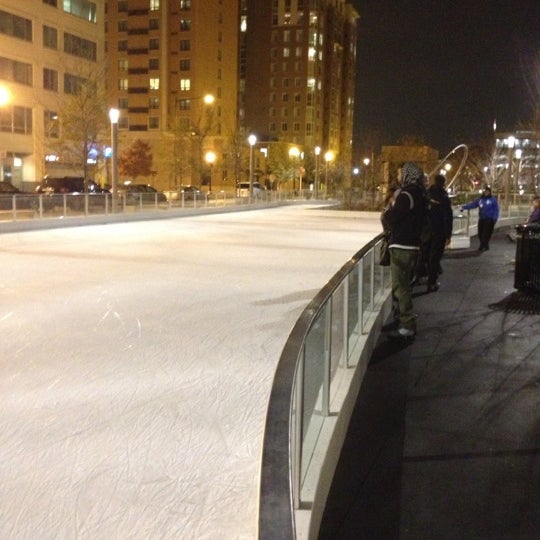 Photo taken at Canal Park Ice Rink by Ian S. on 11/21/2012