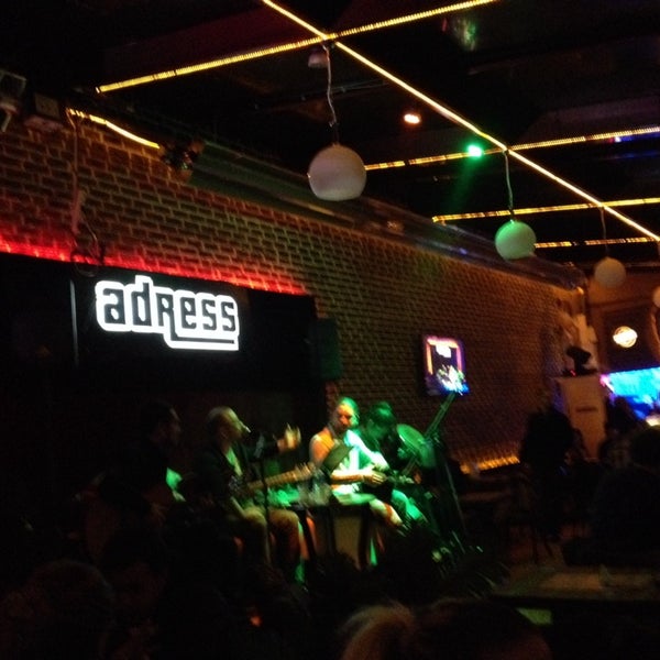 Photo taken at Adress Cafe &amp; Bar by Murat K. on 12/5/2013