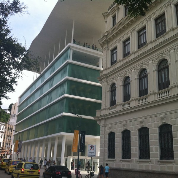Photo taken at Museu de Arte do Rio (MAR) by Stephanie V. on 4/13/2013