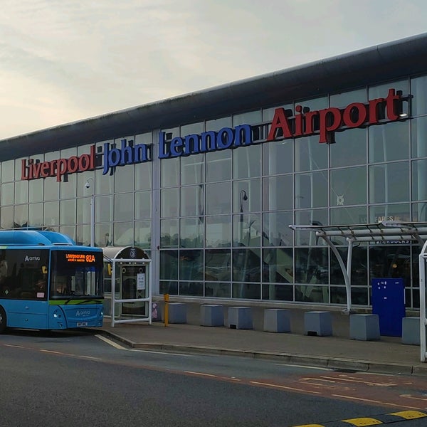 Photo taken at Liverpool John Lennon Airport (LPL) by Mazen S. on 9/3/2022