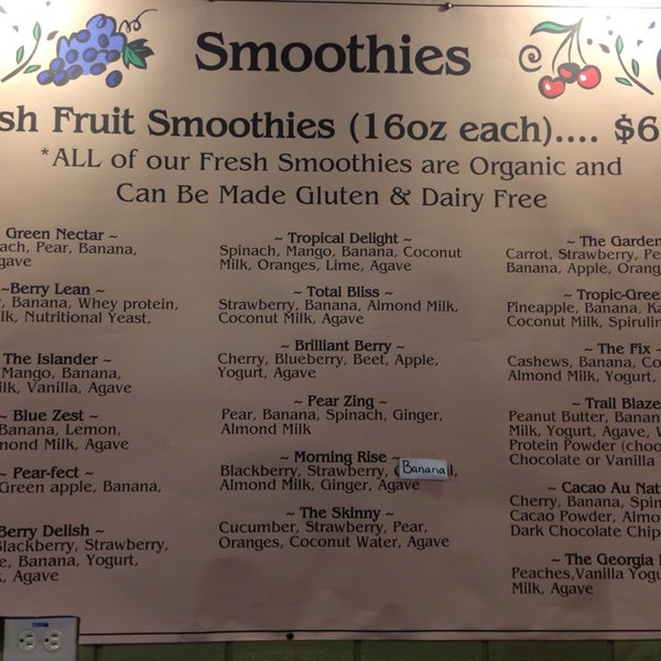 Nectar juice bar Juice Bar