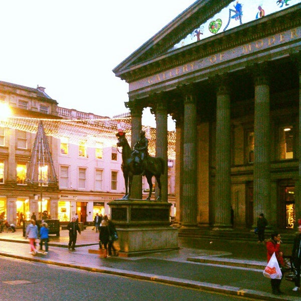 Photo taken at Royal Exchange Square by Derek C. on 11/24/2012