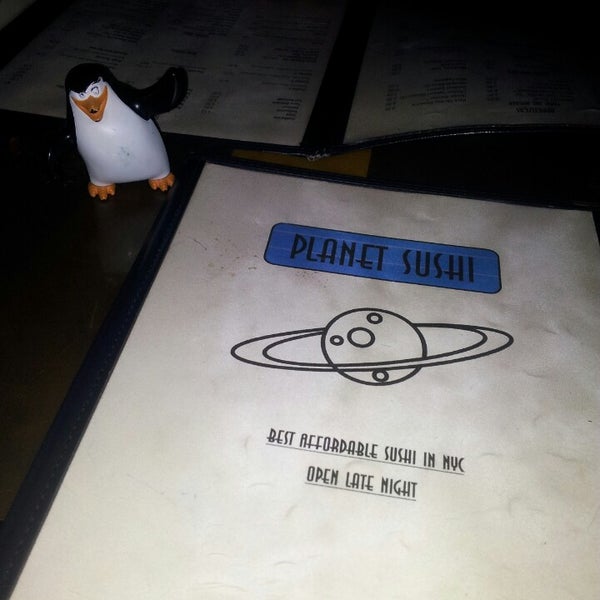1/5/2014 tarihinde Carole D.ziyaretçi tarafından Planet Sushi'de çekilen fotoğraf