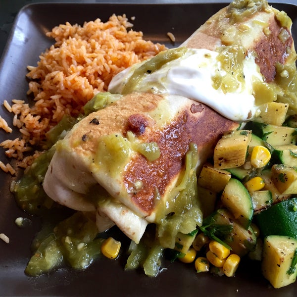 Green chile roasted pork burrito is awesome