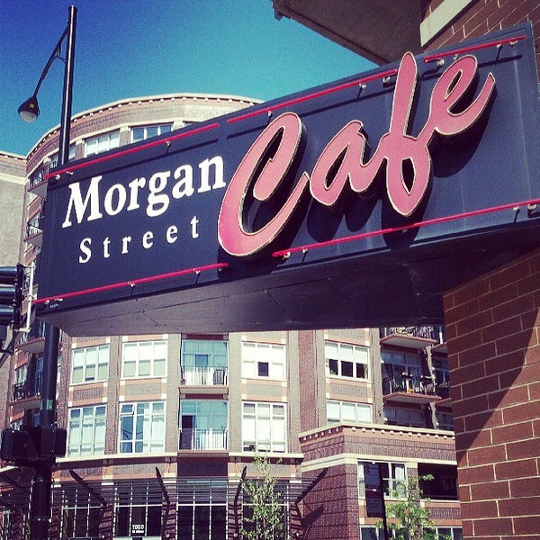 Foto tirada no(a) Morgan Street Cafe por NuttyKnot .. em 5/24/2013