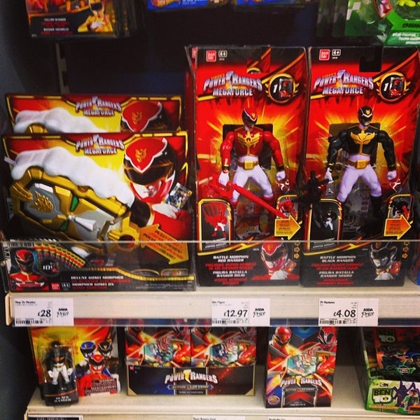 Power rangers toys asda 2025