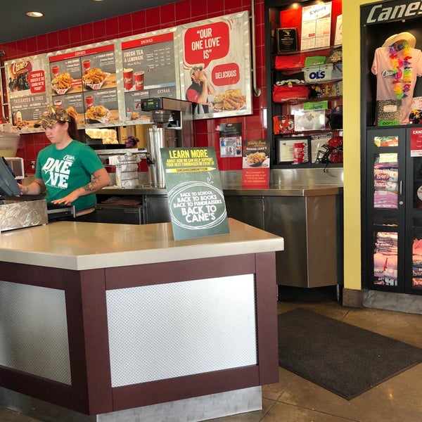 Photo taken at Raising Cane&#39;s Chicken Fingers by Shelby H. on 8/17/2018