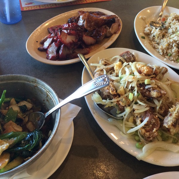 Photo taken at First Chinese BBQ by Jennifer W. on 1/28/2015